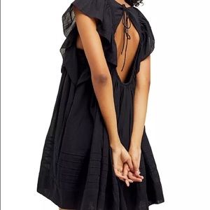 Free People HAILEY COTTON MINI Babydoll Dress